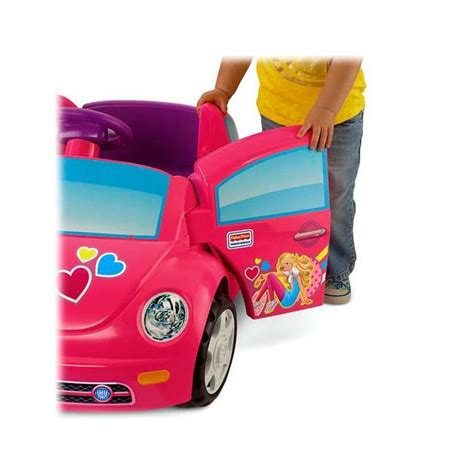 Power Wheels VW Barbie Pink Volkswagen Beetle Electric Ride-on | W6209