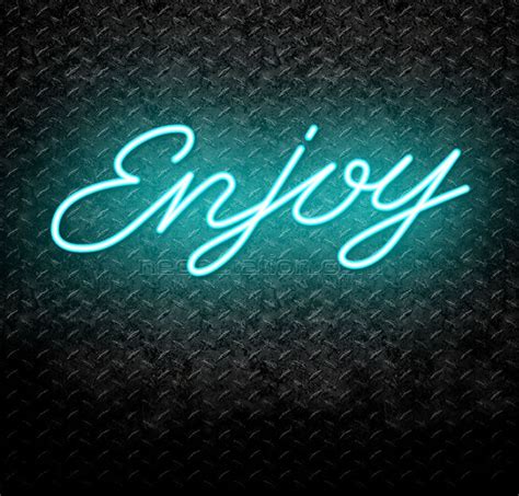 Buy Enjoy Neon Sign Online // Neonstation