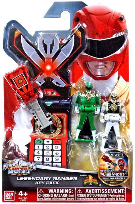 Power Rangers Super Megaforce Legendary Ranger Key Pack Roleplay Toy ...