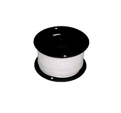 White Zip Cord 18/2 Lamp Wire 18 Gauge - BarnDoor Lighting