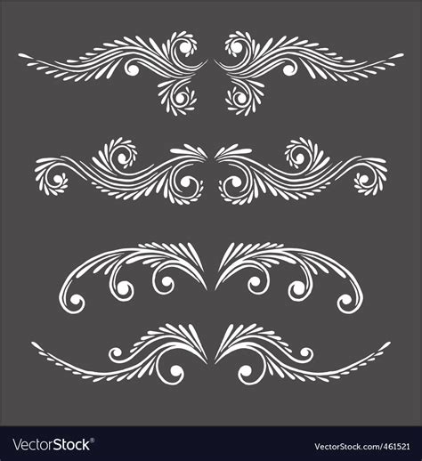 Design elements Royalty Free Vector Image - VectorStock