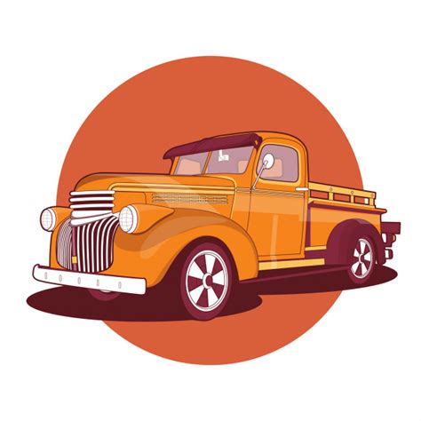 Old Truck Vector at Vectorified.com | Collection of Old Truck Vector ...