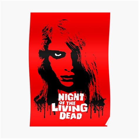 "Night of the living dead" Poster by monsterplanet | Redbubble