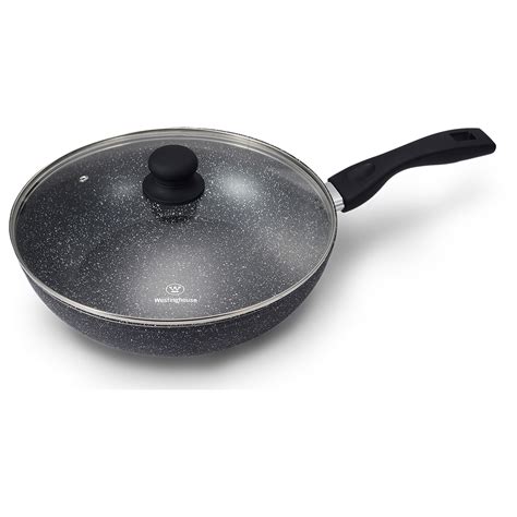 Wok with Lid 11.8" (30cm) - Westinghouse Homeware