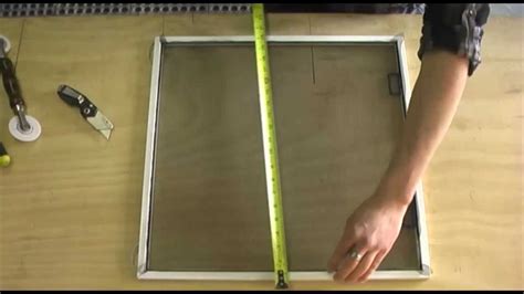 How To Make a Window Screen | Window screens, Diy window screen, Window screen repair