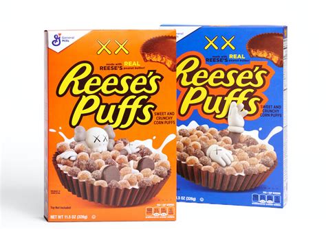 Reese's Puffs Taps In With KAWS for Two New Boxes and an AR Game