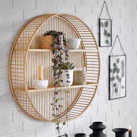 Bamboo Wall Shelf sku TD00250 Wholesale / Viettime Craft