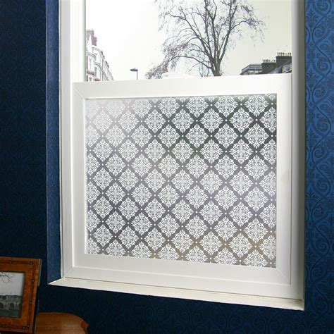 Odhams Press Damask Privacy Window Film & Reviews | Wayfair