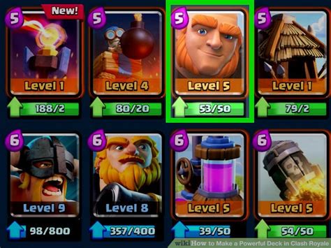 How to Make a Powerful Deck in Clash Royale: 12 Steps