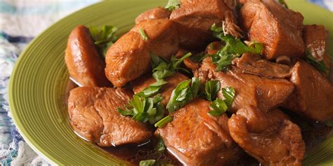 Filipino "Adobo"-Style Chicken recipe | Epicurious.com