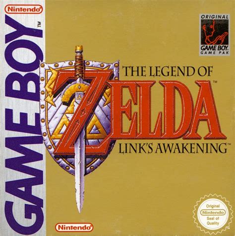 The Legend of Zelda: Link's Awakening - Game Boy Box (USA) | Awakening ...