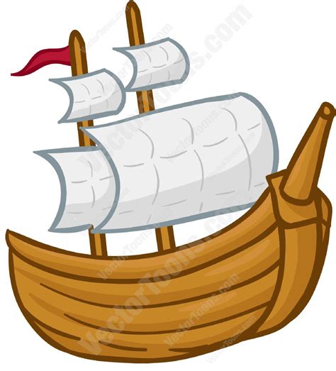 Pirate Ship Cartoon Drawing ~ Pirate Ship Cartoon Clipart Vector Clip Cog Drawing Illustration ...