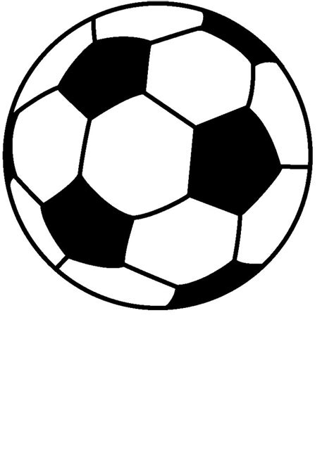 Printable Picture Of A Soccer Ball