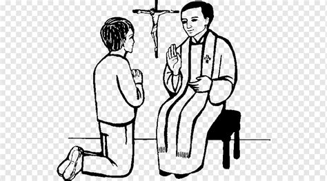 Sacrament Of Confession Coloring Pages