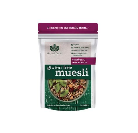 Brookfarm Gluten Free Muesli 1.5kg - Devolas of Brighton Sgop online ...