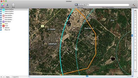 Mapping Rockets Fired Into Israel from Gaza | Cartographica Blog