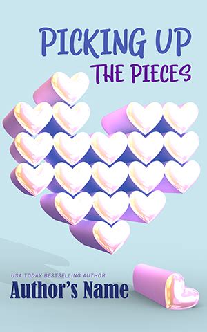 Picking Up the Pieces Book Cover Template – CoverTemplates.com