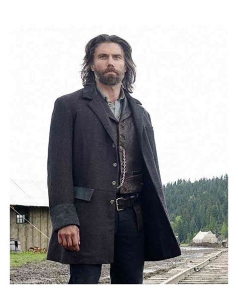 Cullen Bohannon Black Coat from Hell On Wheels