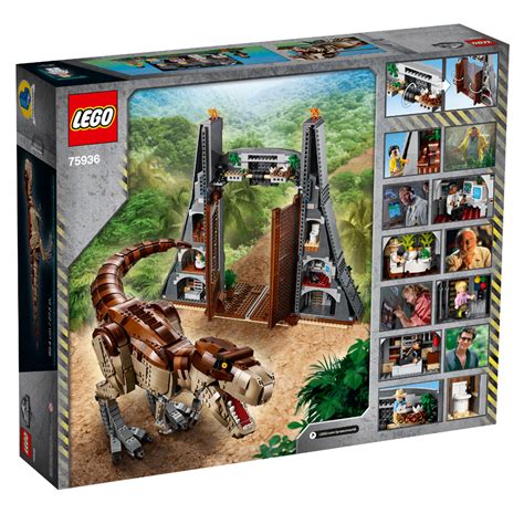 Ufficiale il set LEGO 75936 Jurassic Park: T.rex Rampage | Lega Nerd