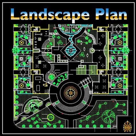 Residential Landscape – CAD Design | Free CAD Blocks,Drawings,Details