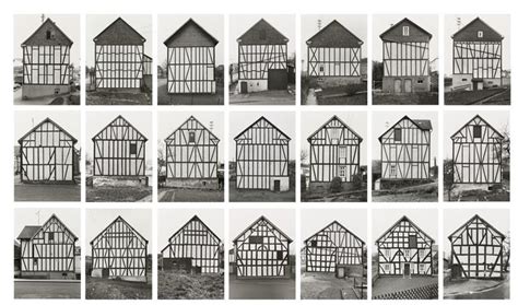 Framework Houses, 1959 - 1973 - Bernd and Hilla Becher - WikiArt.org