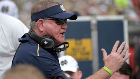 Notre Dame football head coach Brian Kelly says Covid-19 ‘spread like ...