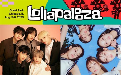 TXT headlines 2023 Lollapalooza with NewJeans as the first female K-pop ...