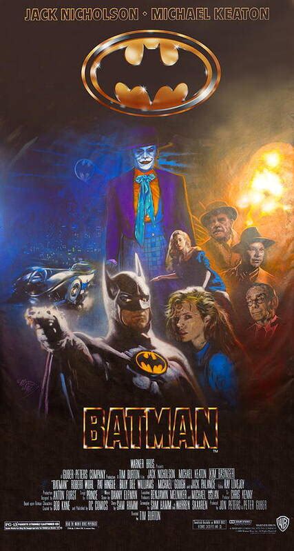 Top 30+ imagen batman michael keaton poster - Abzlocal.mx