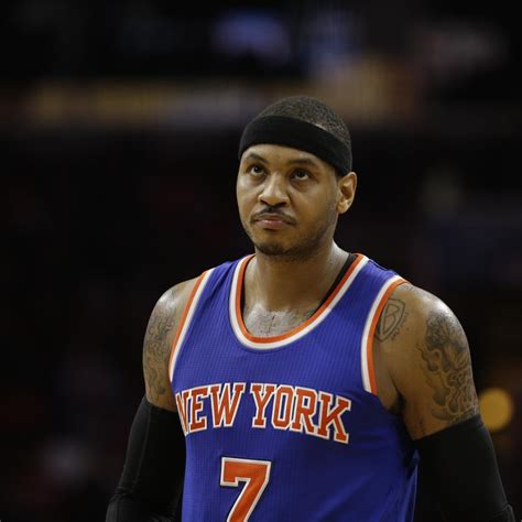 Carmelo Anthony Illness: Updates on Knicks Star's Status and Return | News, Scores, Highlights ...