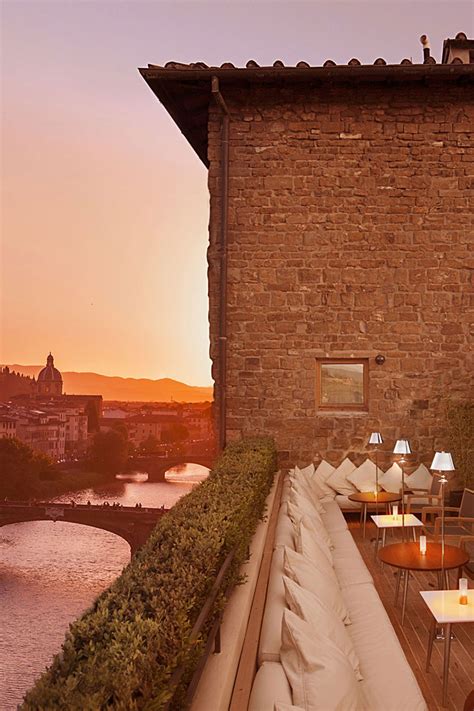 Near the Ponte Vecchio in Florence, Continentale’s La Terrazza is in a prime position for an ...