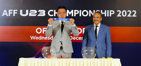 Groupings finalised at official AFF U23 Championship 2022 draw – AFF – The Official Website Of ...