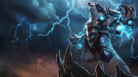 Volibear LoL Splash Art League of Legends - Free 4k Wallpapers - 40.000 ...