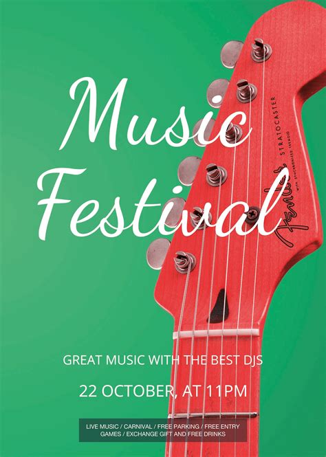 Music Festival Flyer Template