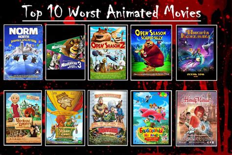 My Top 10 Worst Animated Films Part 3 by Odilplay13 on DeviantArt