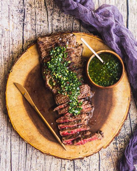 This authentic churrasco recipe is served with flavorful chimichurri ...