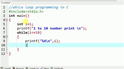 What Is While Loop In C Programming While Loop Example In C C Mobile ...