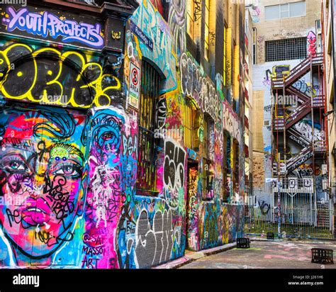 Melbourne street art Stock Photo - Alamy