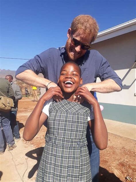 Prince Harry makes emotional, 'private visit' to Sentebale charity in Lesotho - Good Morning America