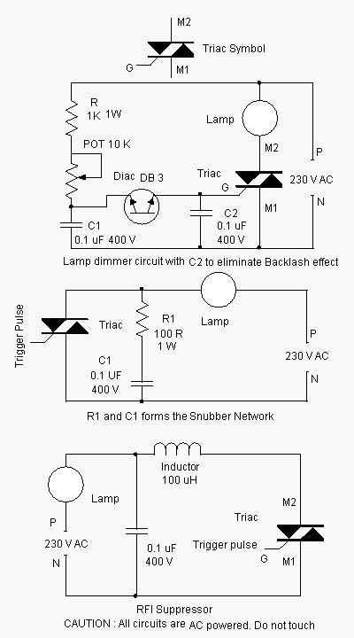 Triac Optimization Circuits - Electronic Circuit