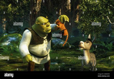 SHREK 2, SHREK, THE DONKEY, 2004 Stock Photo - Alamy