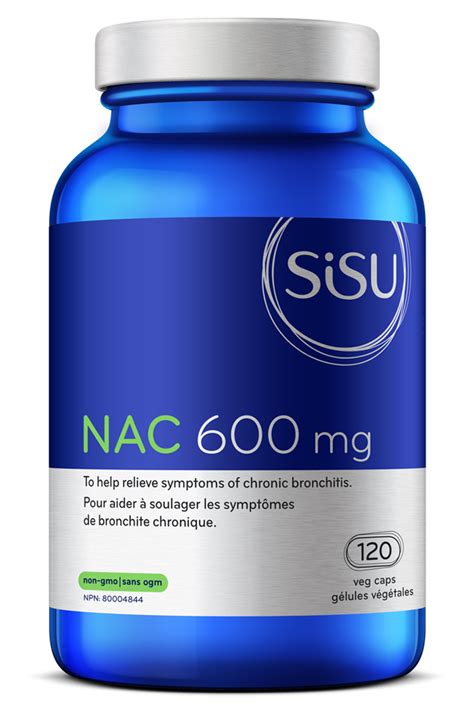 NAC Supplement Capsules | Sisu Premium Supplements Canada