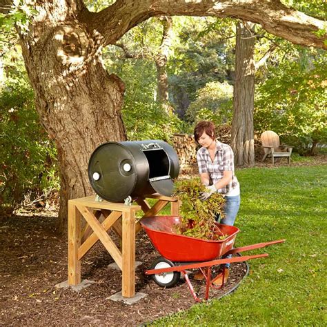 DIY Compost Barrel Tumbler | The Family Handyman