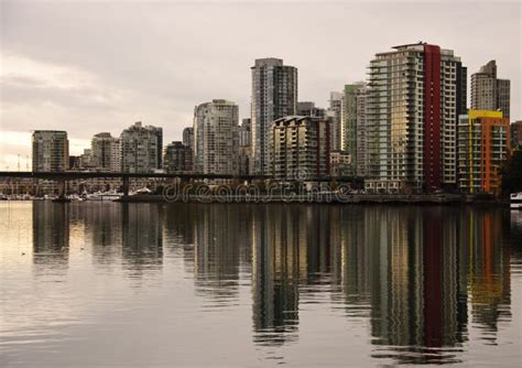 Downtown Vancouver Skyline stock image. Image of cloud - 7098457