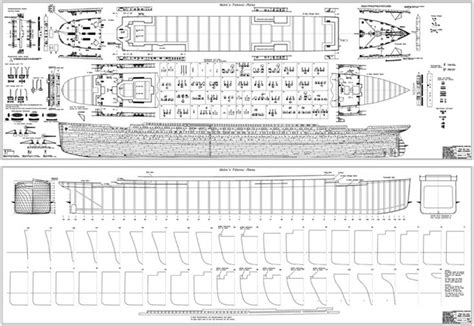 Model boat drawings design Savings