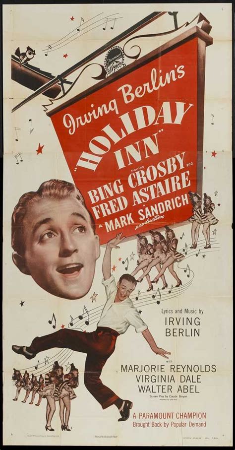 Holiday Inn 11x17 Movie Poster (1942) | Classic films posters, Old movie posters, Movie posters