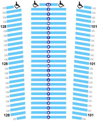 Bass Concert Hall Seating Chart With Seat Numbers | Bruin Blog