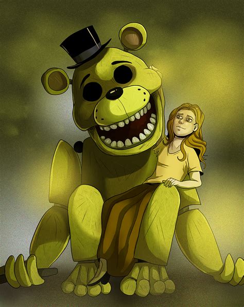 FNAF - Golden Freddy by LadyFiszi on DeviantArt