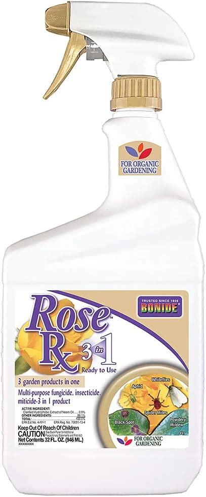 Amazon.com: Bonide Rose Rx Multi-Purpose Fungicide, Insecticide and ...