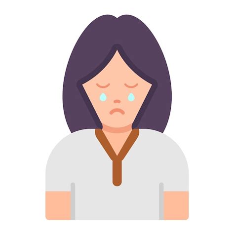 Premium Vector | Grief flat illustration