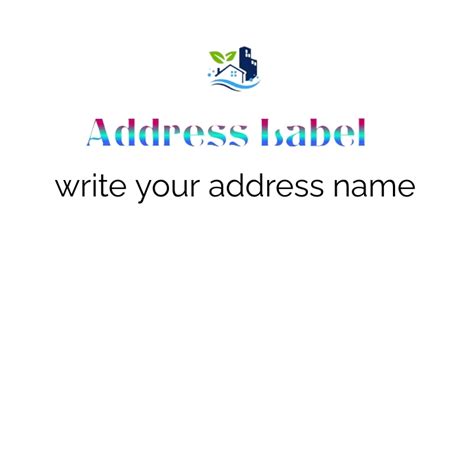 Address labels logo Template | PosterMyWall